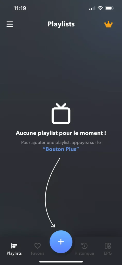 Adding IPTV playlist