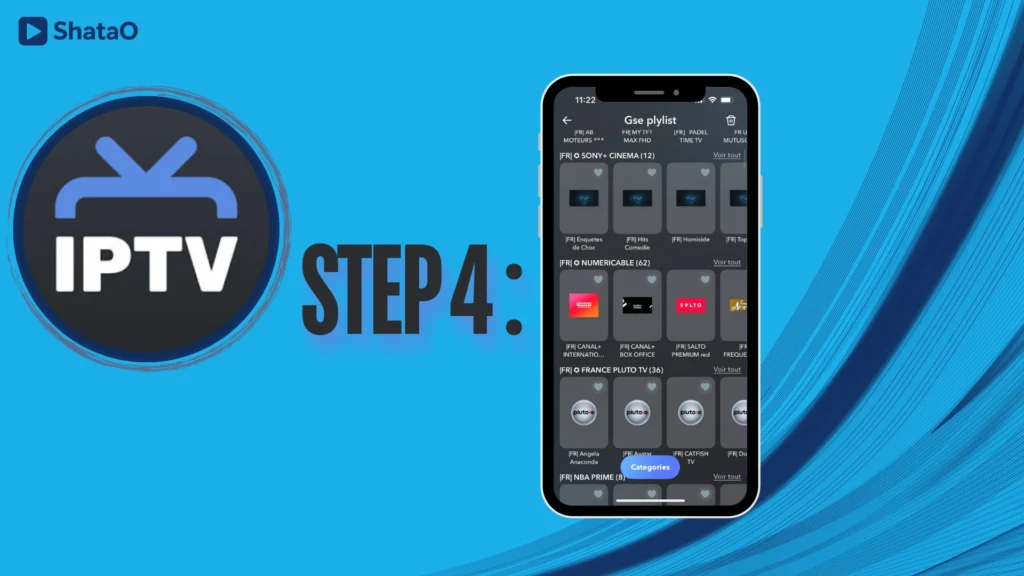 Watch IPTV content on iOS